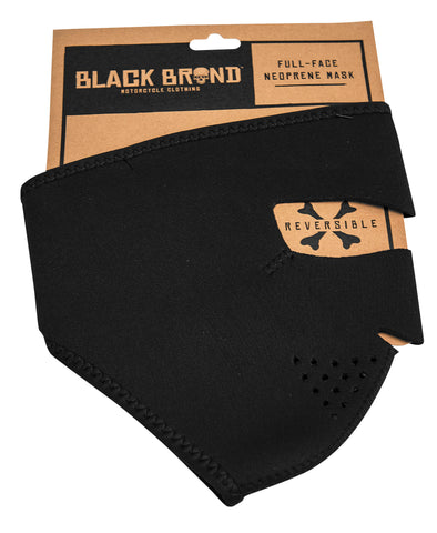Black Brand Neoprene Full-Face Mask
