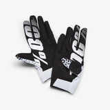 100% Men's Celium 2 Gloves Metal White